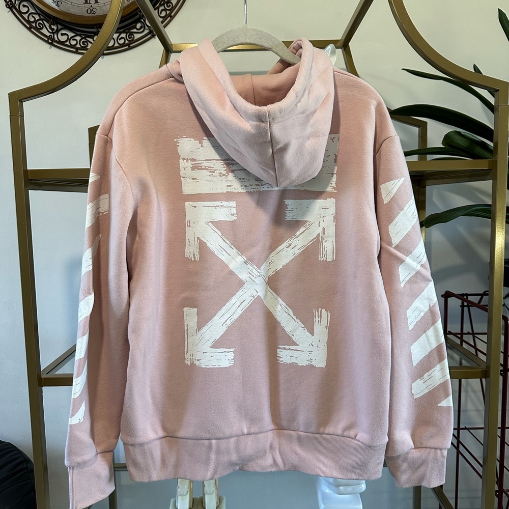 Pink hoodie